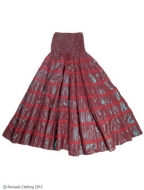 Long Tiered Skirt-Dress